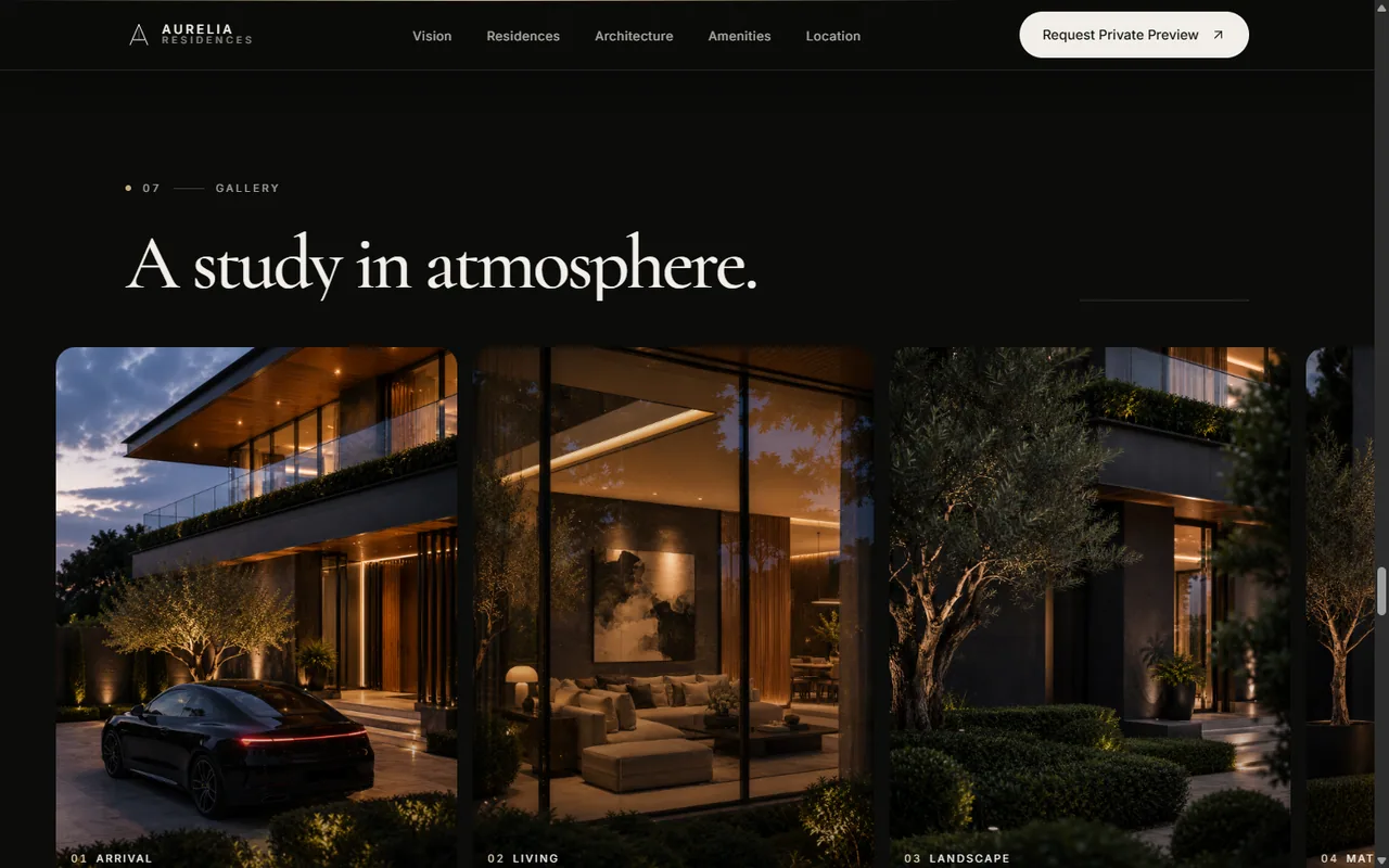 Aurelia Residences gallery lightbox