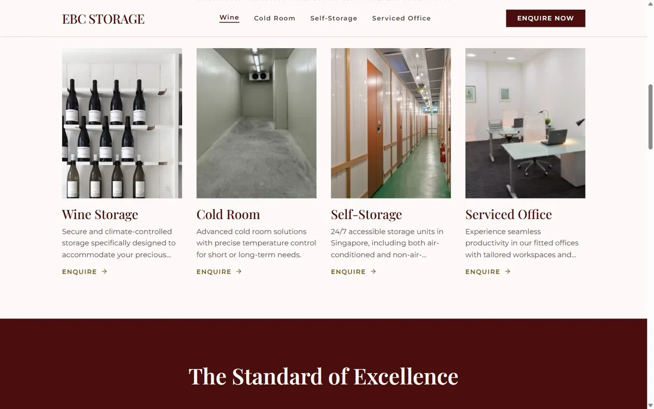 EBC Storage concept page detail