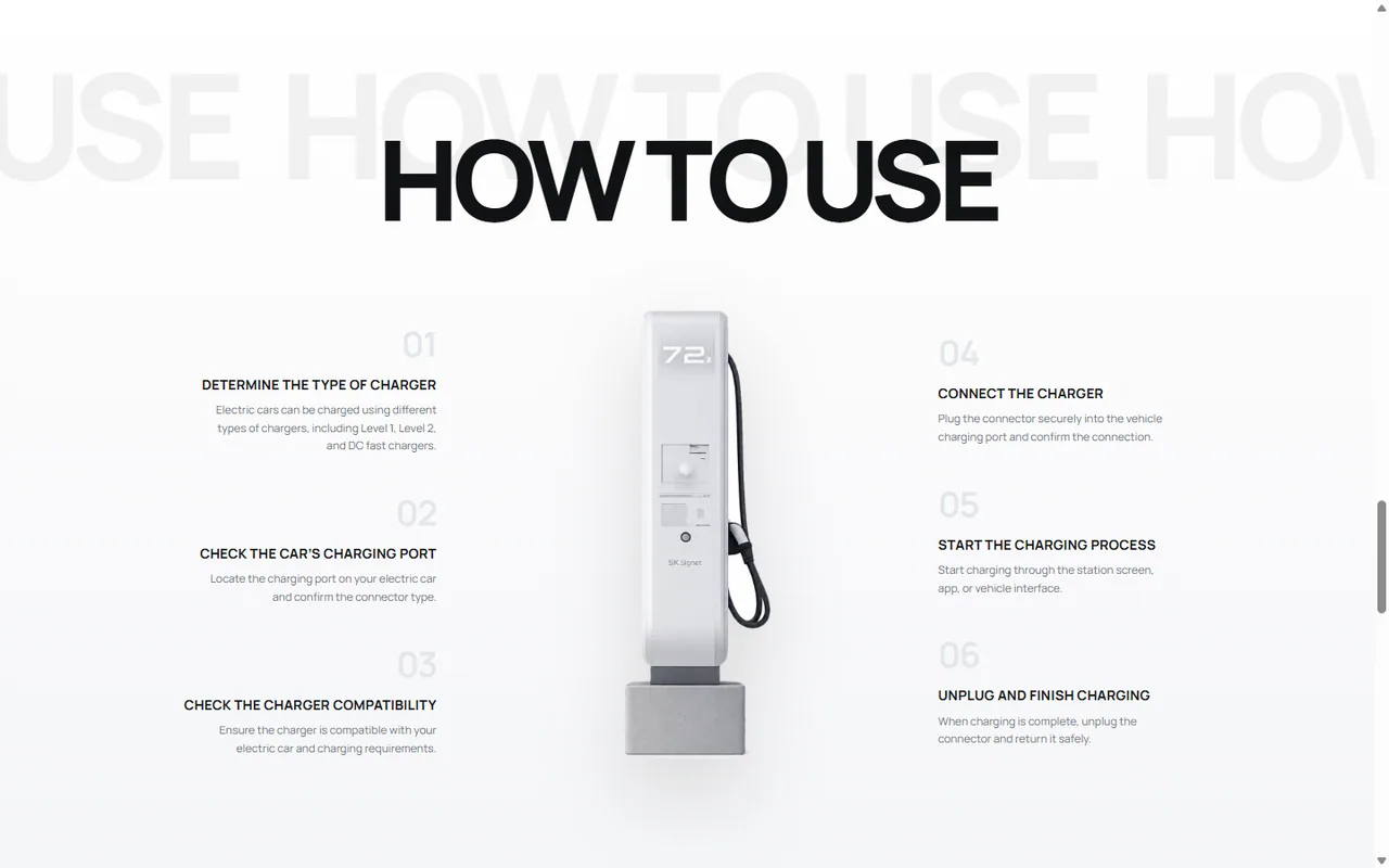 Volt how-to-use charging steps